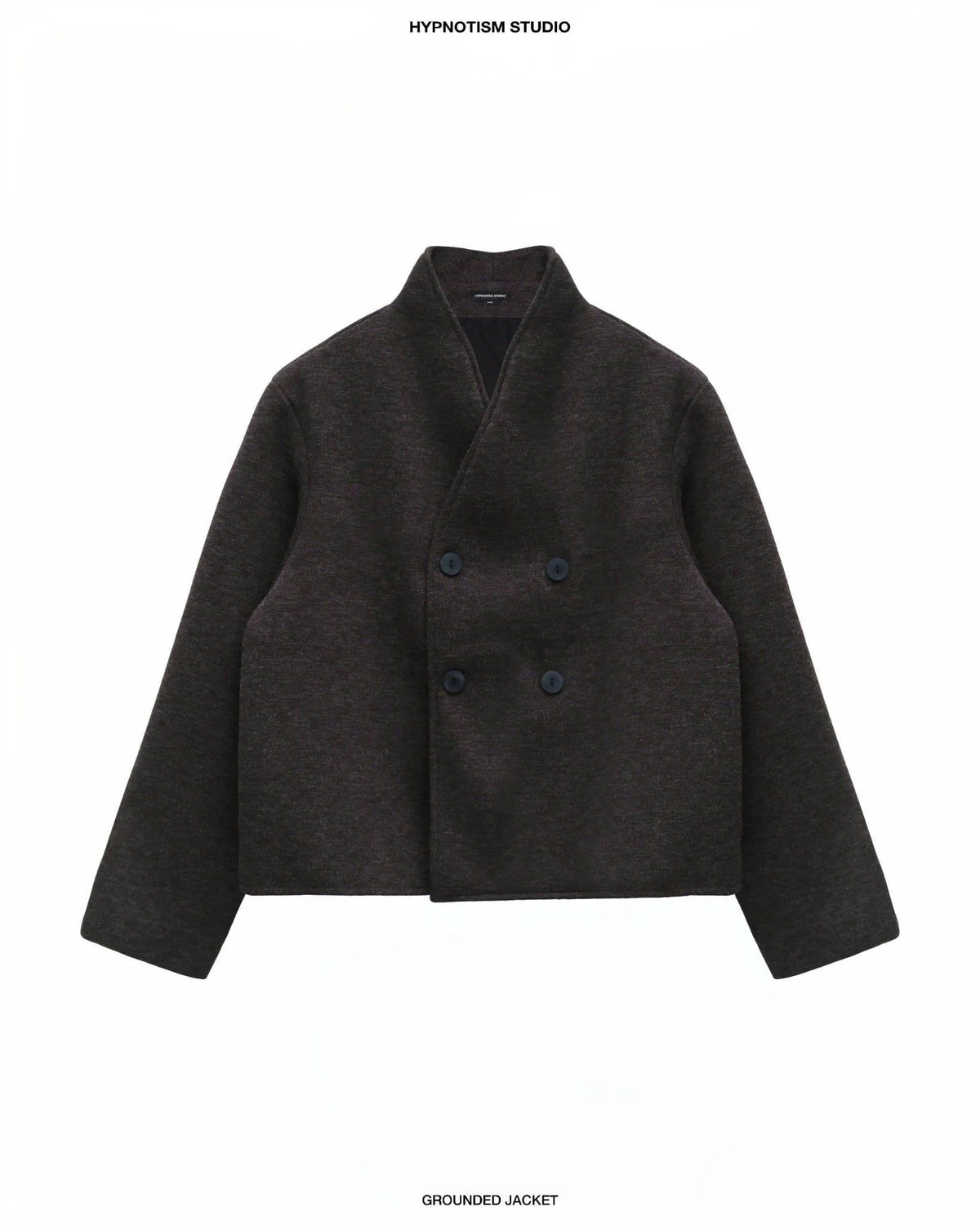 BROWN GROUNDED JACKET