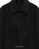 BLACK EASE CREST JACKET