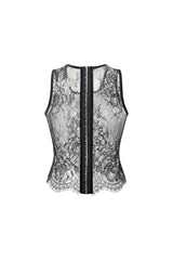 Gallieni Lace Tank Top AN HERITAGE ASTOUD