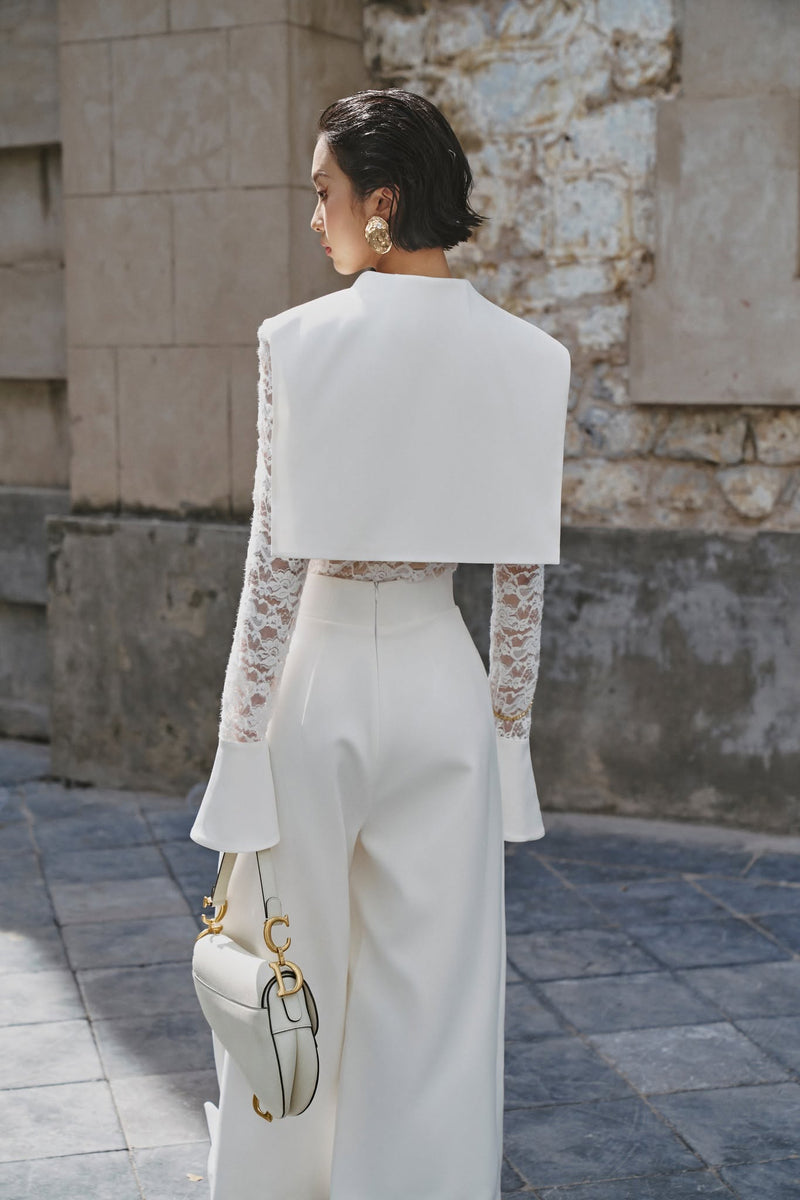 CORSET WAIST PANTS