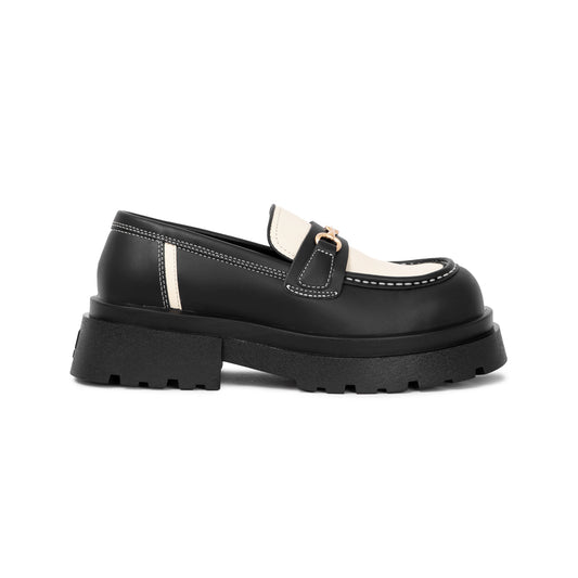 the-chunky-wolf-ss24-black-offwhite-loafer thewolf astoud