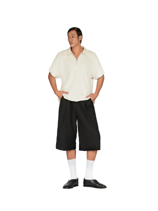 Knit Polo Shirt