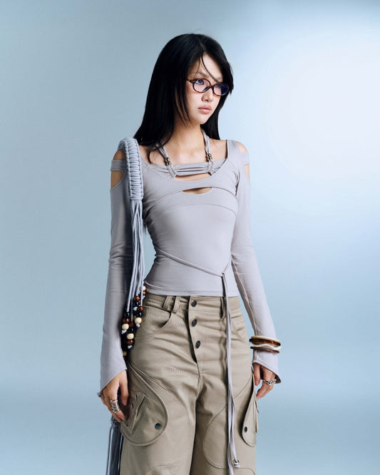 SERAFIN TOP (GRAY)