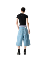 Black Slim Fit Short Sleeve Top
