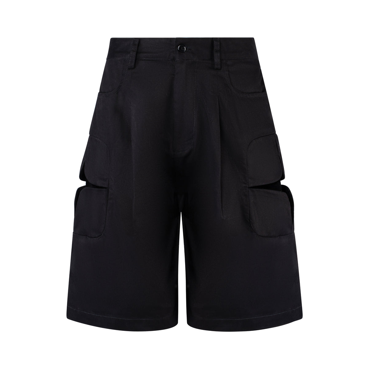 black-3d-cement-tiles-cargo-short saomai homme astoud