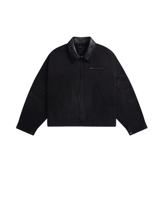 BLACK SESAME ASIAN TASTE DENIM JACKET