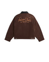 COFFEE ASIAN TASTE DENIM JACKET