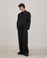 Black Wide Tube Pants Caotus Astoud