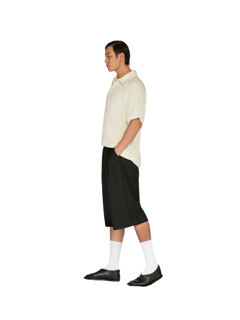 Knit Polo Shirt