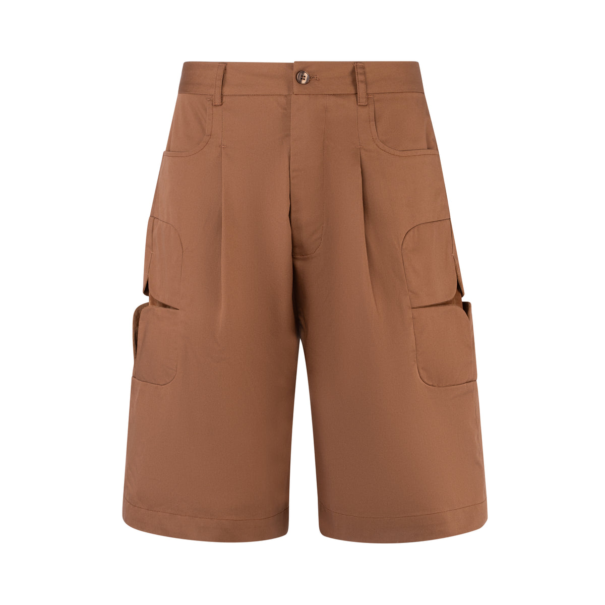brown-3d-cement-tiles-cargo-short saomai homme astoud
