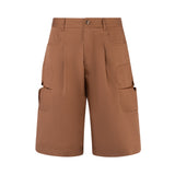 brown-3d-cement-tiles-cargo-short saomai homme astoud