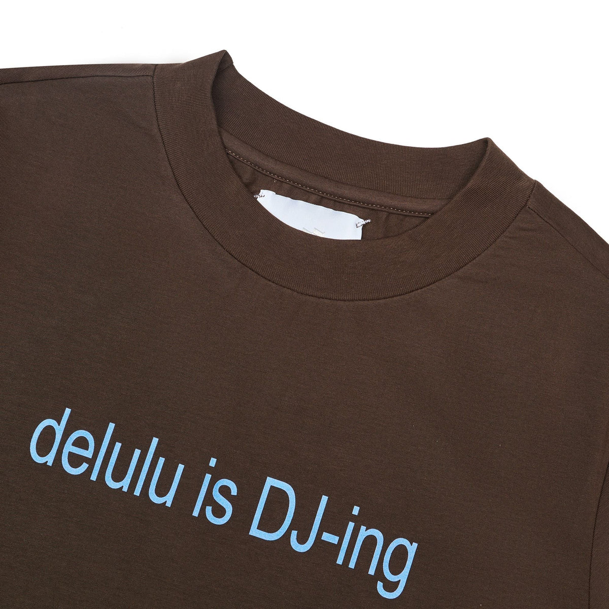 Brown Core Delulu Tee