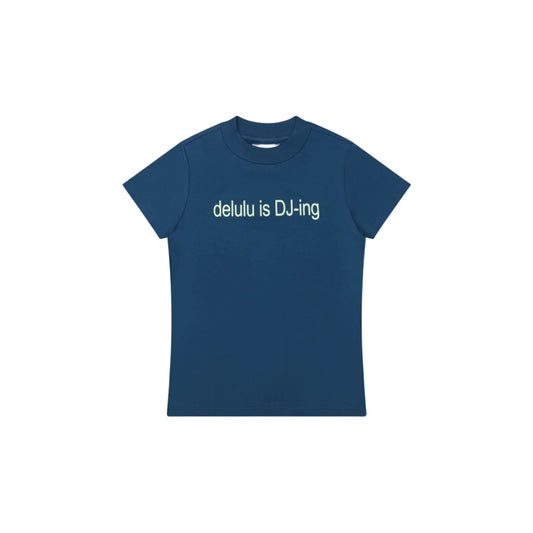 Navy Core Delulu Tee