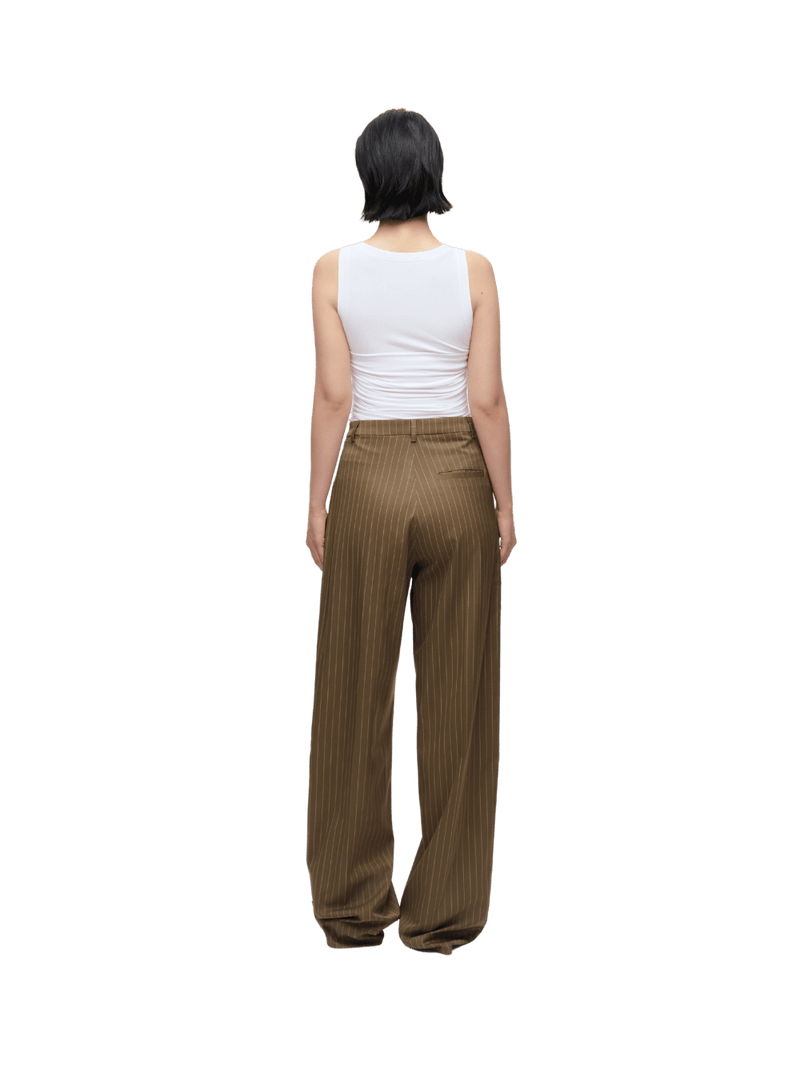 Draped Waist Tank Top
