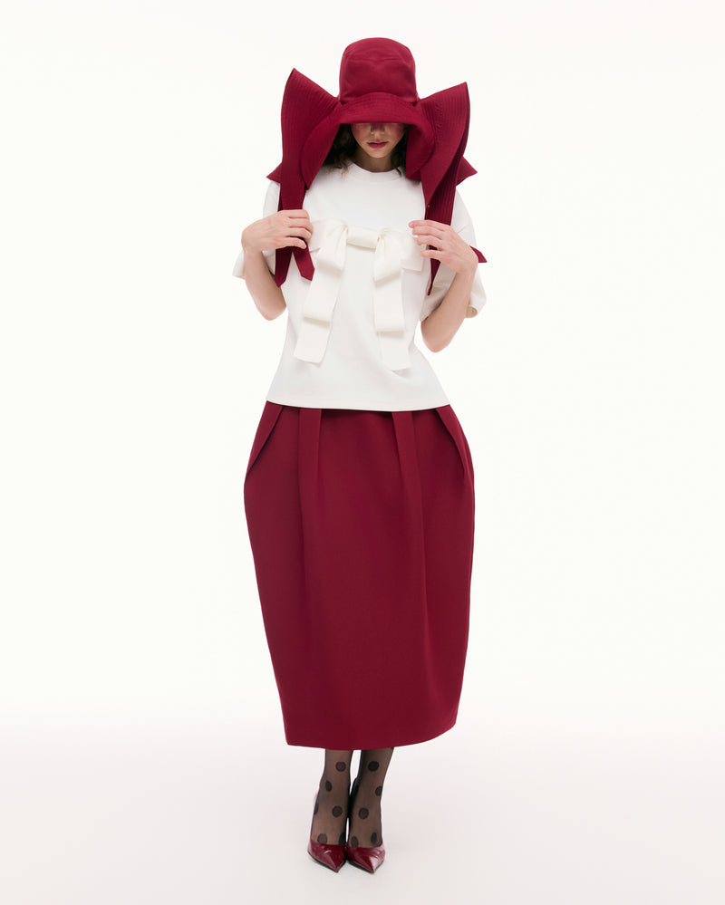 Red Bud Layer Skirt