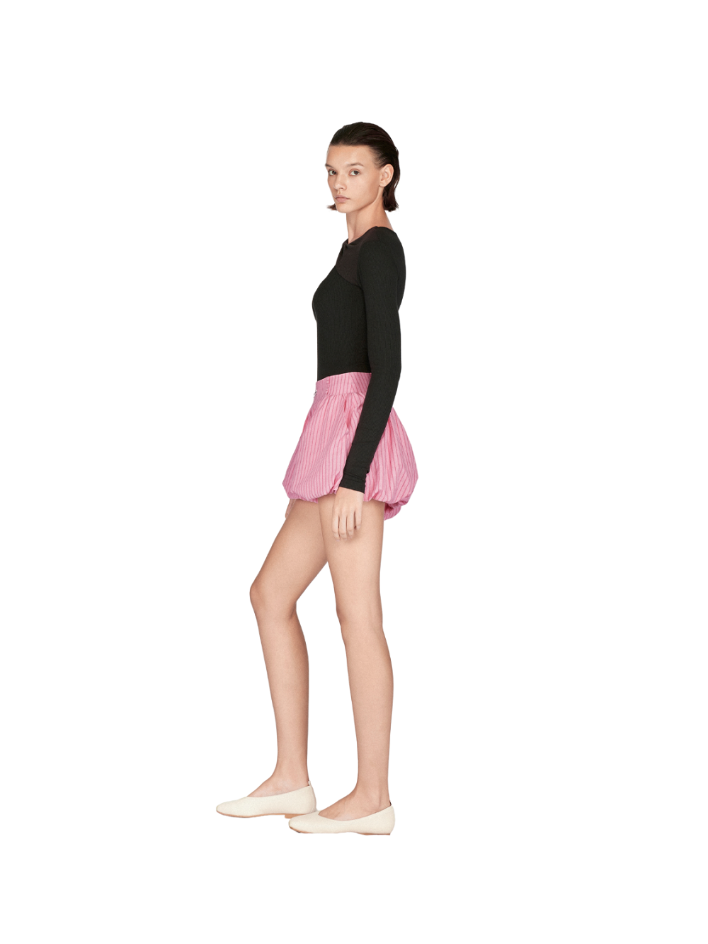 Metal Logo Pumpkin Shorts