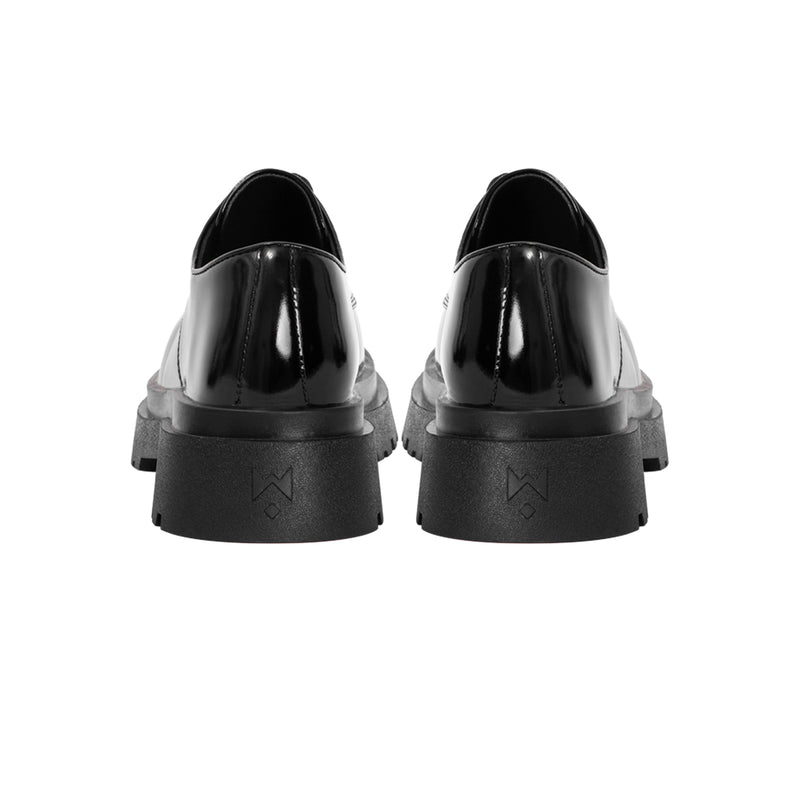 the-chunky-wolf-ss24-shiny-black-derby the wolf astoud