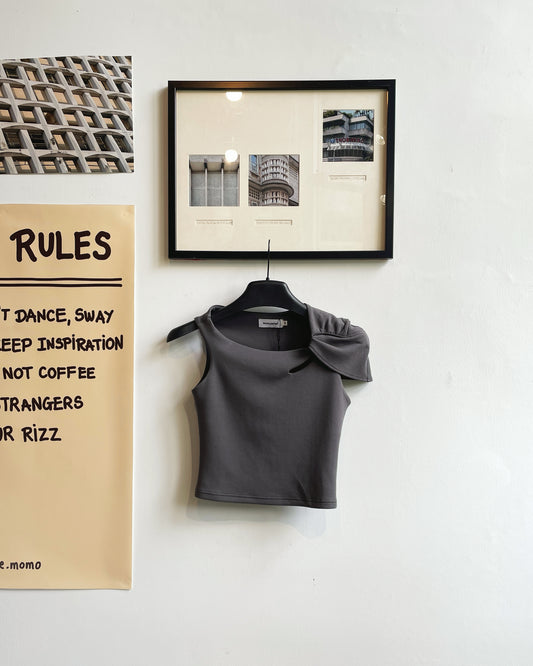 VAN VUONG TOP - GREY