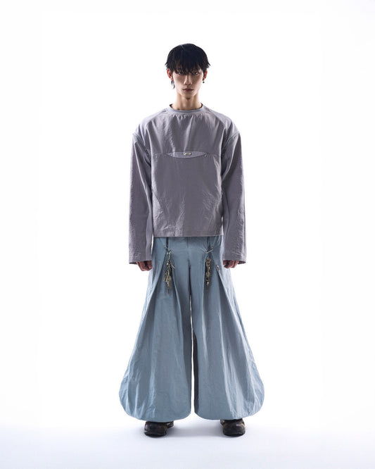 Ice Blue P Tobi Pants
