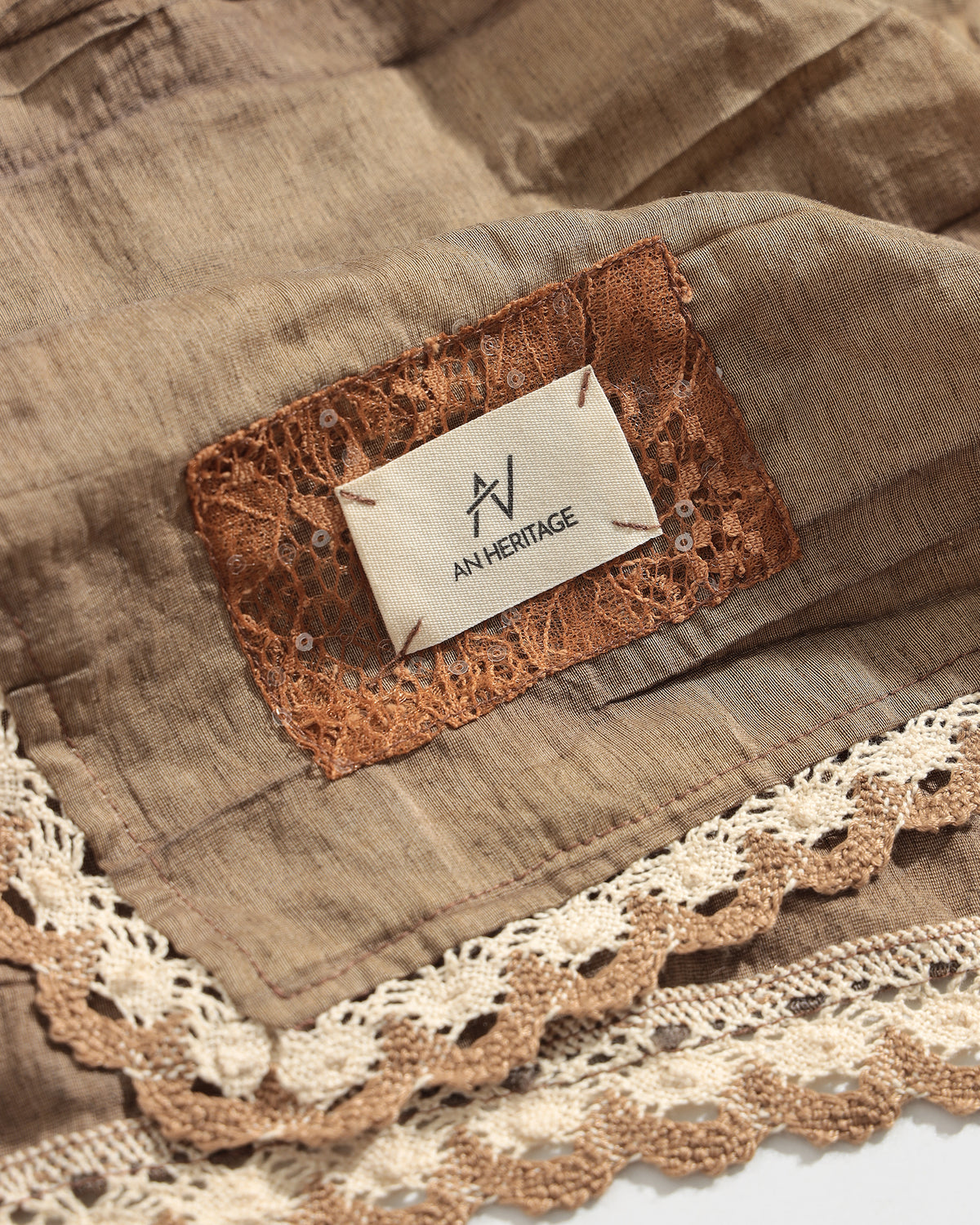 sediment-brown-tro-gio-neckerchief an heritage astoud