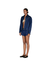 Zipper Denim Jacket