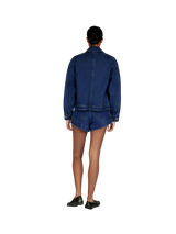 Zipper Denim Jacket