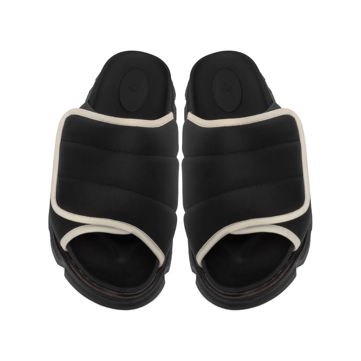 the-larva-wolf-black-cream-sandals thewolf astoud