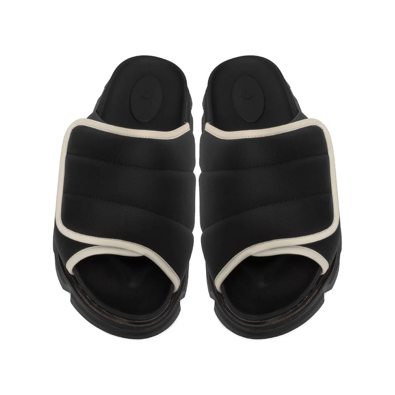 the-larva-wolf-black-cream-sandals thewolf astoud