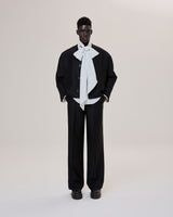 Black Wide Tube Pants Caotus Astoud