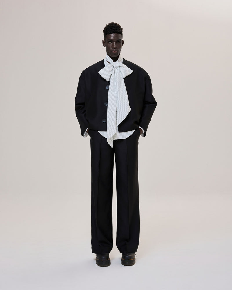 Black Wide Tube Pants Caotus Astoud