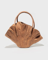 brown-dried-lotus-leaves-leather-bag an heritage astoud