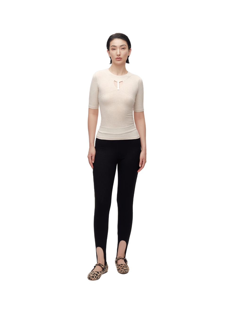 Curved Back Top