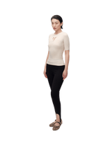 Curved Back Top