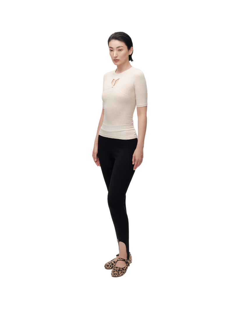 Curved Back Top