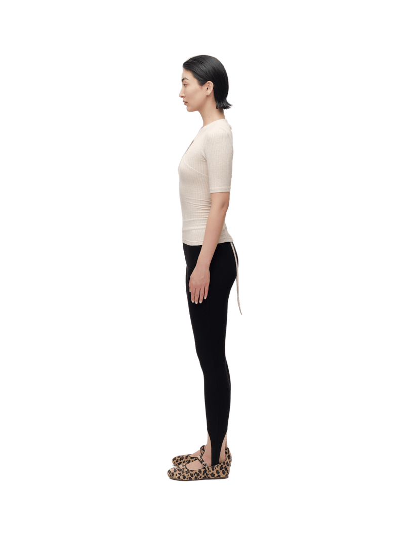 Curved Back Top