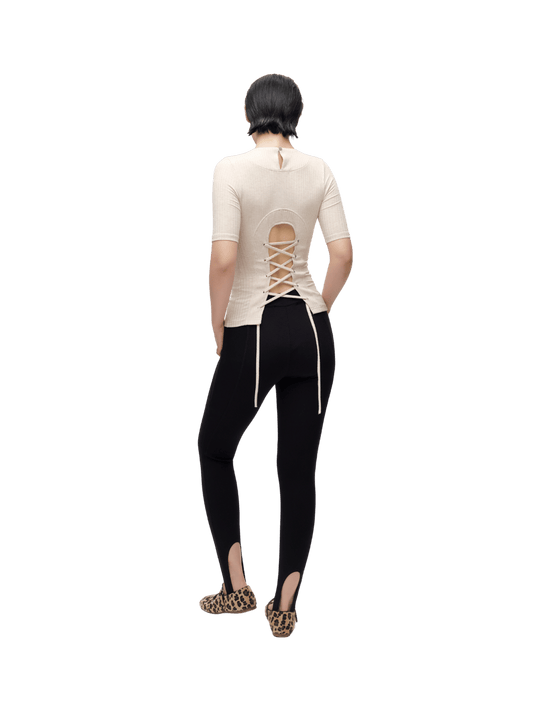 Curved Back Top