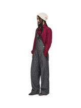 Striped Overalls