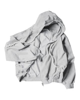 GRAY ZIP UP LARGE FIT