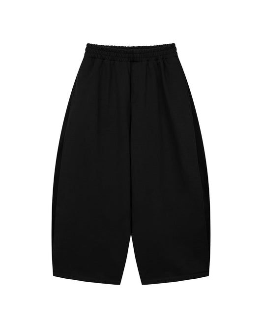 BLACK GROOVE SWEATPANTS