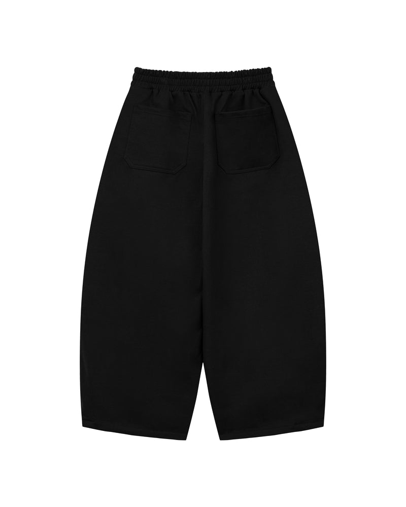 BLACK GROOVE SWEATPANTS