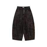 BLACK DUNE DRIFT BAGGY JEANS