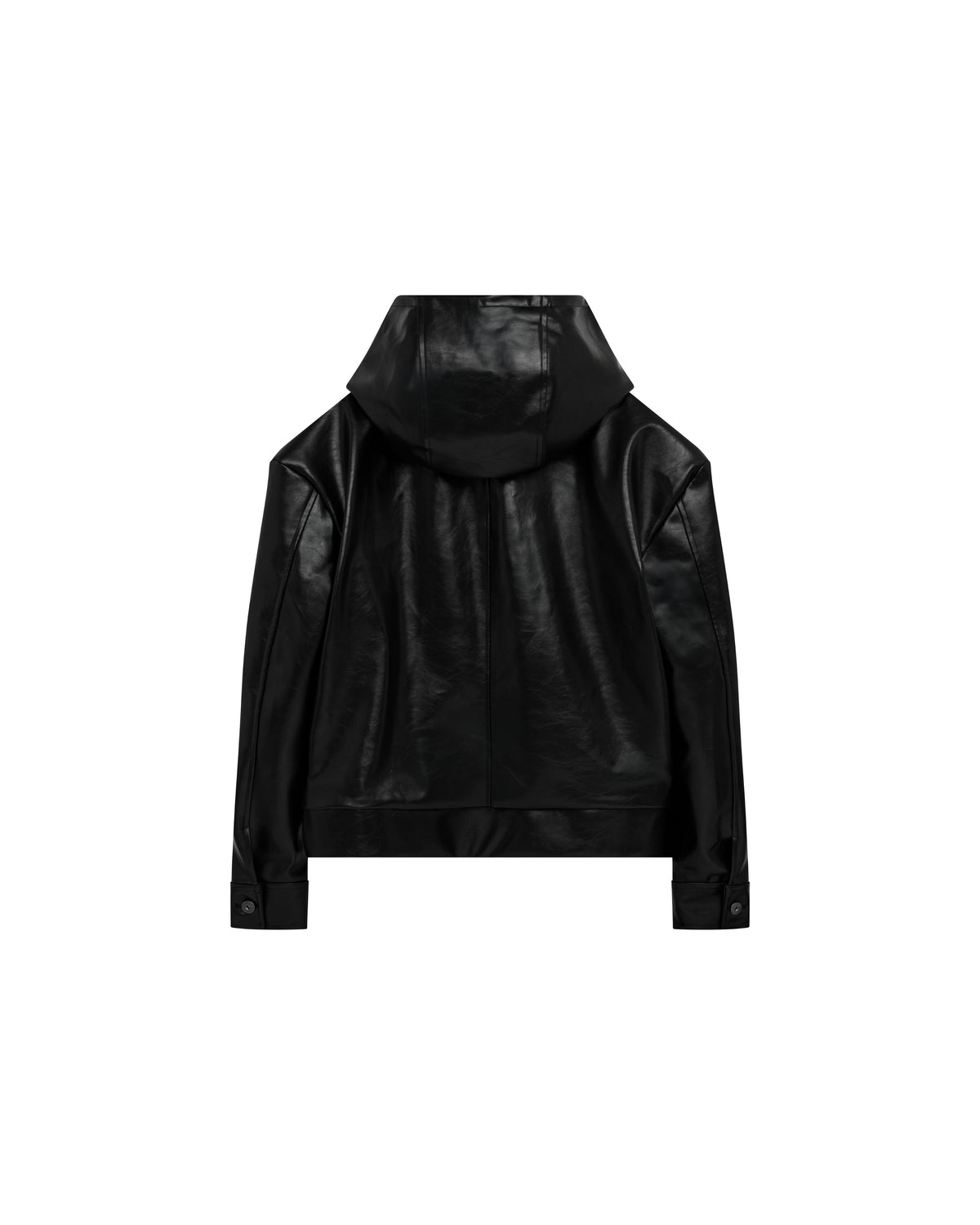 2002 Leather Hoodie
