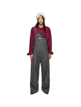 Striped Overalls