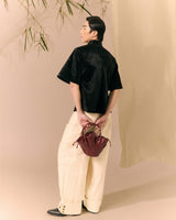 Black Ao dai Dinh Dong