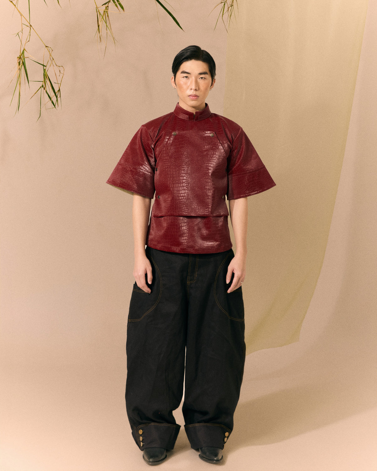 Red Ao Dai Dinh Dong