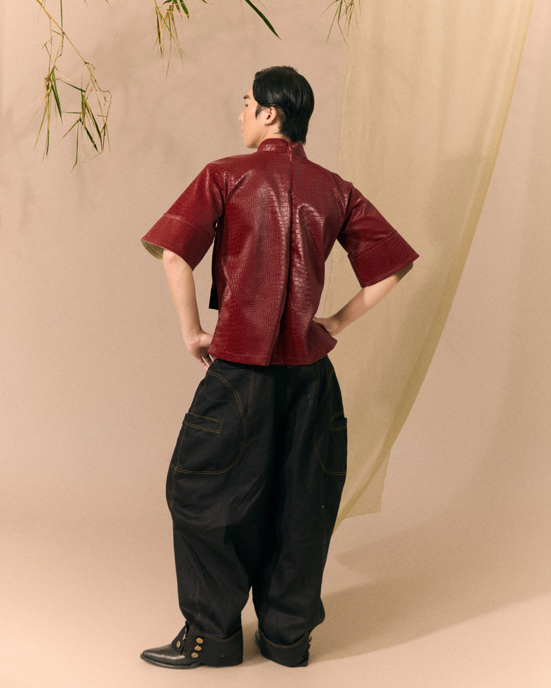 Red Ao Dai Dinh Dong