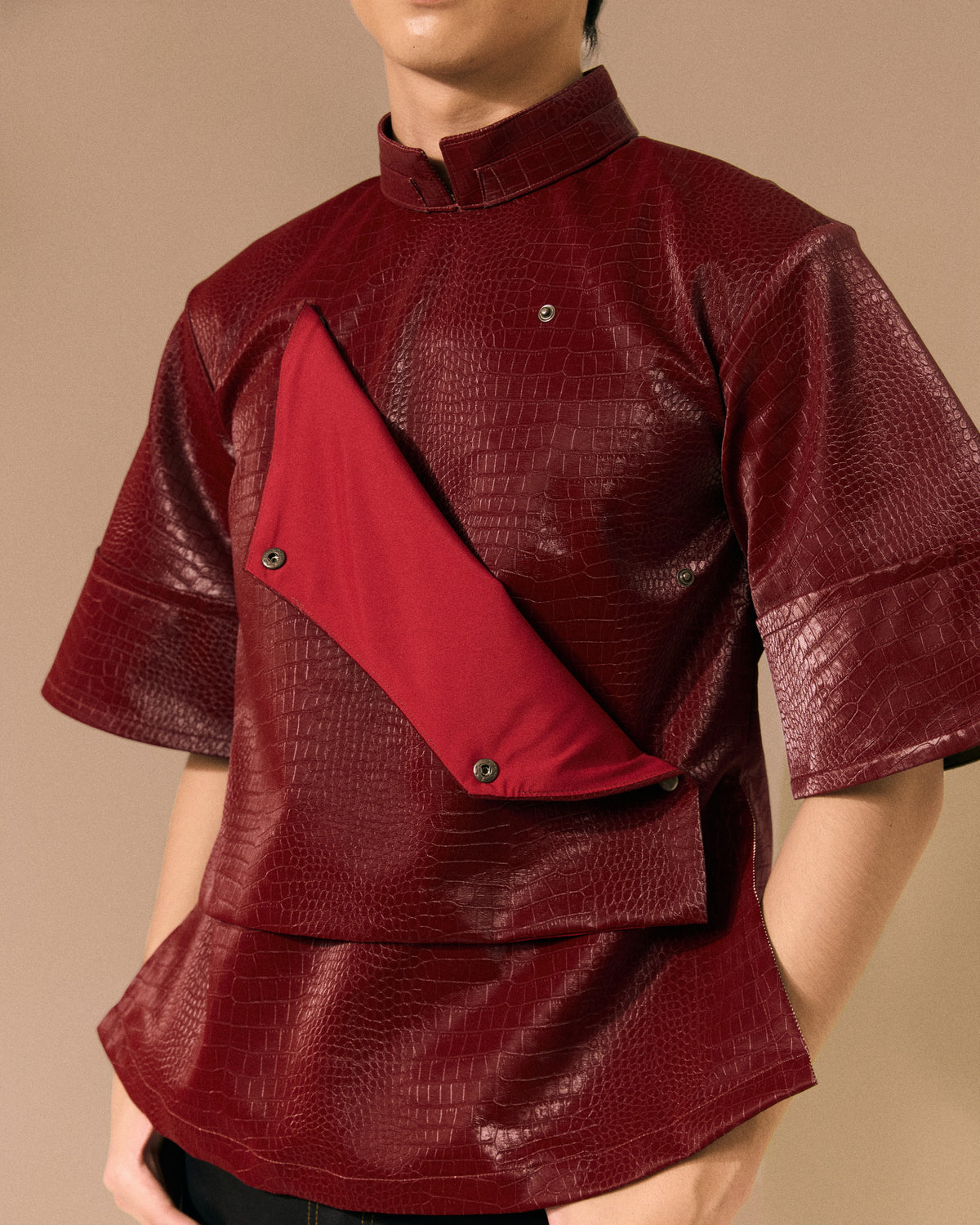 Red Ao Dai Dinh Dong