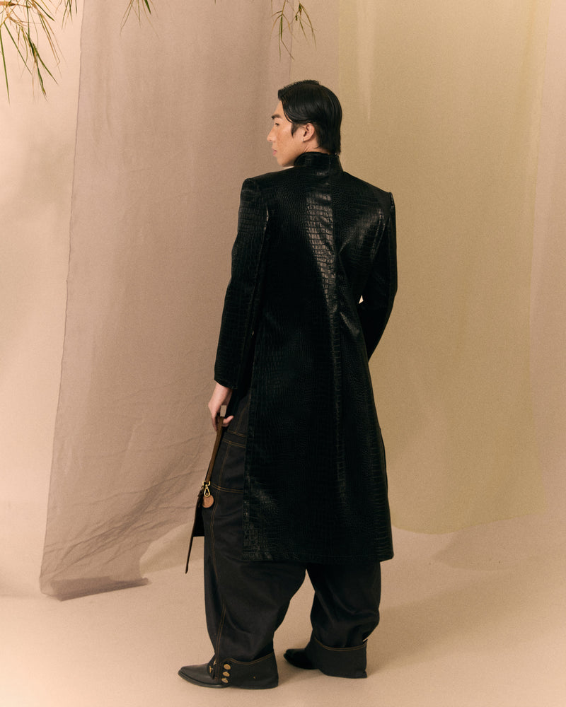 Black Ao Dai Dong Quan