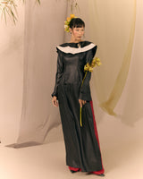 Black Cream Ao dai Thieu Hoa