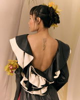 Black Cream Ao dai Thieu Hoa